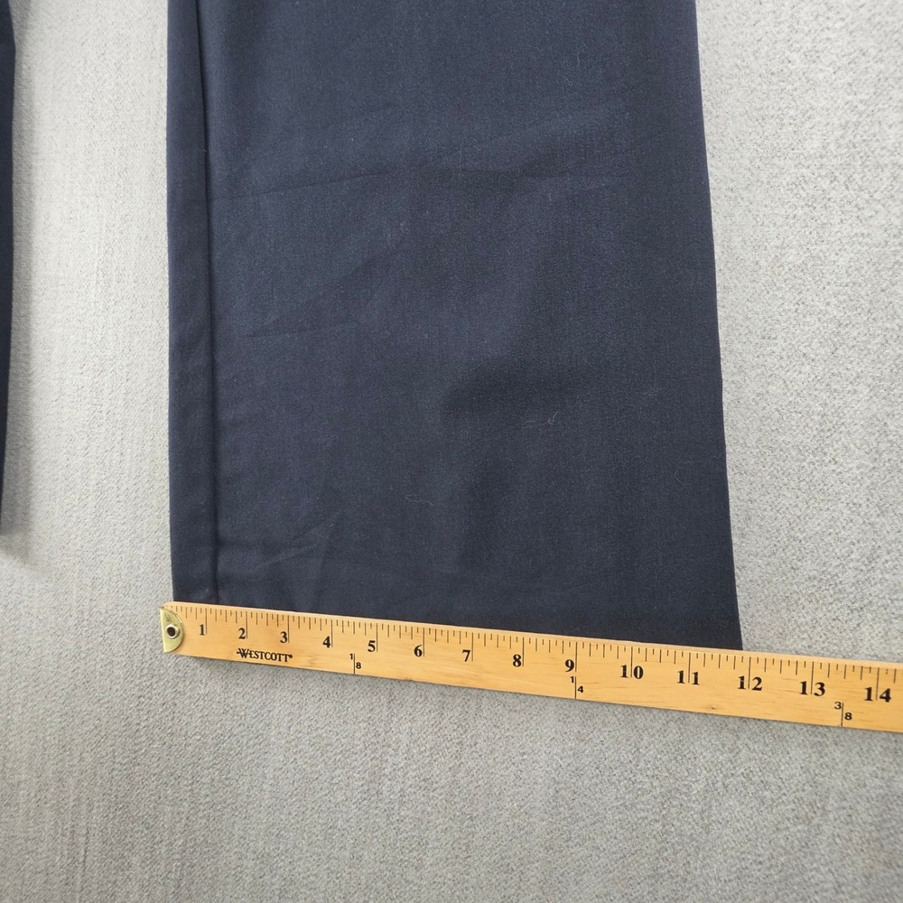 Calvin Klein Dress Pants Women 16 Black Wide Leg Stretch Professional Office - Picture 9 of 16
